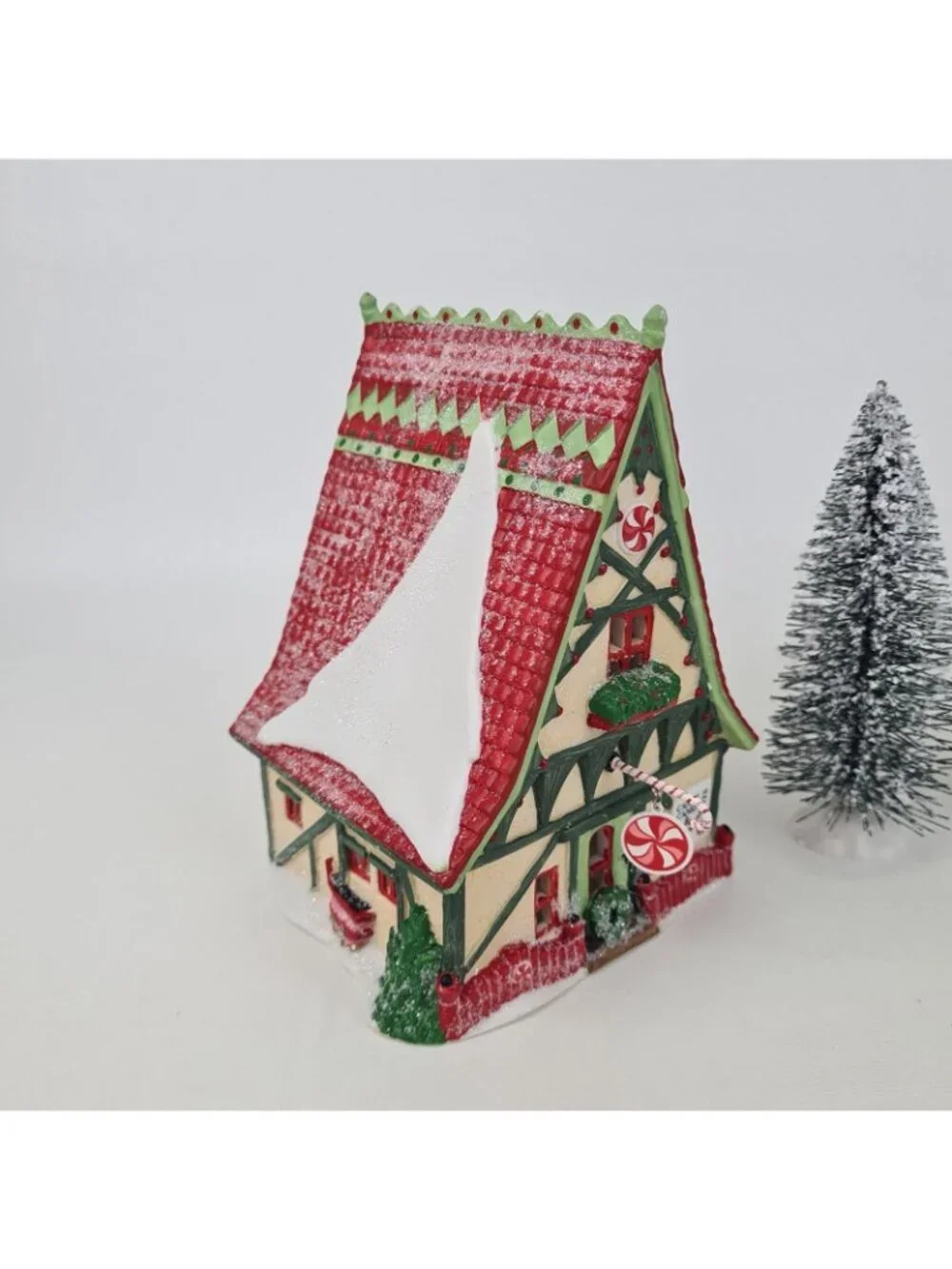 Department 56 Candy Cane Shop 56390 North Pole Start A Tradition Set Christmas